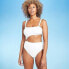 Фото #2 товара Women's Ribbed Cut Out One Piece Swimsuit - Shade & Shore White M
