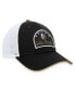 ფოტო #4 პროდუქტის Men's Black, White Vegas Golden Knights Fundamental Adjustable Hat