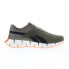 Фото #2 товара Reebok Zig Dynamica 2.0 Mens Green Canvas Lace Up Athletic Running Shoes