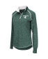 Фото #4 товара Women's Green Michigan State Spartans Bikram Quarter-Zip Pullover Jacket