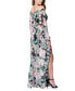 Фото #2 товара Juniors' 2-Pc. Floral-Print Maxi Dress