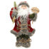 Фото #4 товара Weihnachtsmann Deko-Figur 37cm rot/grau