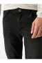 Erkek Siyah Jeans 1KAM43157YD