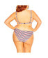 Фото #3 товара Плавки для бикини с принтом Daisy City Chic Mujer Plus Size