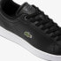 Lacoste Carnaby Pro Bl23 1 SMA Mens Black Leather Lifestyle Sneakers Shoes