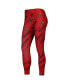 Фото #4 товара Women's Red Tampa Bay Buccaneers Breakthrough Allover Print Lounge Leggings