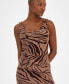 Фото #4 товара Платье-миди Bar III без рукавов Bodycon, созданное для Macy's