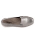 Фото #8 товара Trotters Universal T2110-033 Womens Silver Leather Loafer Flats Shoes 8.5