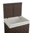 Multi-purpose basket Versa Chocolate Rattan (32 x 46 x 24 cm)