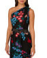 ფოტო #3 პროდუქტის Women's One-Shoulder Embroidered Gown