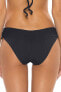 Фото #2 товара Becca by Rebecca Virtue Women's 236481 Banded Bikini Bottom Swimwear Size S