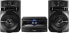 Panasonic mini system, 300 W, 2-way speaker, woofer: 13 cm, CD player, CD-R / RW, Bluetooth, USB, 30 FM / 15AM RDS, AUX, audio quality, blue lighting, black FM / AM RDS radio blue