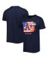 Фото #2 товара Men's Navy Oakland Athletics 4th of July Jersey T-shirt