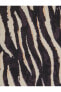 Фото #60 товара Брюки Koton Брюки с широкими штанинами в зебровый узор на резинке из вискозной ткани