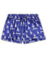 ფოტო #4 პროდუქტის Women's White, Royal Los Angeles Dodgers Plus Size Tank Top and Shorts Sleep Set