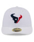 ფოტო #4 პროდუქტის Men's White Houston Texans Omaha Low Profile 59FIFTY Fitted Hat