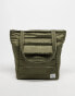 Herschel Supply Co padded retreat tote in dark green