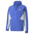Фото #1 товара Puma Fit Woven Full Zip Jacket Mens Blue Casual Athletic Outerwear 52212892