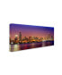 Фото #2 товара Mike Jones Photo 'Chicago Dusk full skyline' Canvas Art - 10" x 19" x 2"