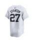 ფოტო #3 პროდუქტის Men's Giancarlo Stanton White New York Yankees Home Limited Player Jersey