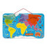 JANOD Magnetic World Map German Version Puzzle