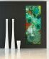 Фото #5 товара Lolly I Frameless Free Floating Tempered Art Glass Abstract Wall Art by EAD Art Coop, 63" x 24" x 0.2"