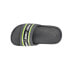 Puma Cool Cat Stripe Repeat Slides Boys Grey Casual Sandals 38591505