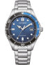 Фото #2 товара Наручные часы Citizen AW1821-89L "Eco-Drive Unisex Sport" 37мм 10ATM, Синий