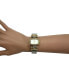 ფოტო #3 პროდუქტის Two Tone Detailed Bangle Women Watch