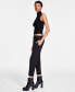 ფოტო #3 პროდუქტის Women's High-Rise Stretch Twill Cargo Ankle Pants