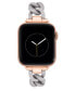 Фото #1 товара Ремешок для часов Nine West Plastic Chain Link Совместим с Apple Watch 38/40/41мм