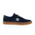 Фото #1 товара Кроссовки DC Teknic Dark Navy Men's Skate Inspired Sneakers 100% оригиналъными из замши