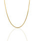 Фото #1 товара OMA THE LABEL women's Gidi 18K Gold Plated Brass 3mm Chain, 16"