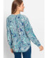 ფოტო #2 პროდუქტის Women's 100% Viscose Paisley Print Blouse