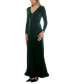 Фото #3 товара Women's Long-Sleeve Velvet Mermaid Gown