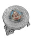 Фото #1 товара Women's Nickel Decal Rosary Locket Box