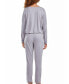 Women's Jewel Modal Jogger Pajama Sleep Pant Set in Ultra Soft Cozy Style, 2 Piece