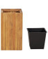 Фото #2 товара Garden Raised Bed 13.2"x13.2"x23.6" Solid Acacia Wood