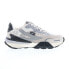 Фото #1 товара Fila Rapidride 1RM02167-051 Mens Gray Leather Lifestyle Sneakers Shoes 7.5