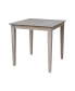 Фото #1 товара Solid Wood Top Table - Dining Height