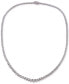 ფოტო #4 პროდუქტის Diamond Tennis Necklace (3 ct. t.w.) in 14k White Gold or 14k Yellow Gold