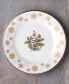 Фото #9 товара Holly Berry Gold Set of 4 Assorted Appetizer Plates, 6-1/4"