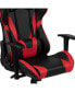 Desk Bundle-Gaming Desk, Cup Holder, Headphone Hook And Reclining Chair