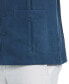 ფოტო #3 პროდუქტის Men's 100% Linen Short Sleeve 4 Pocket Guayabera Shirt