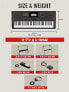 Casio CT-X5000 Top Keyboard mit 61 anschlagdynamischen Standardtasten, Begleitautomatik und starkem Lautsprechersystem, schwarz