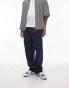 Topman straight leg jogger in navy