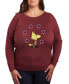 Фото #1 товара Air Waves Plus Size Trendy Peanuts Graphic Pullover Top