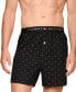 ფოტო #4 პროდუქტის Men's Striped Woven Boxers