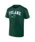 Фото #3 товара Men's Green Tulane Green Wave Campus T-shirt