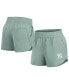 ფოტო #1 პროდუქტის Women's Green New York Yankees Studio Woven Vibe Shorts